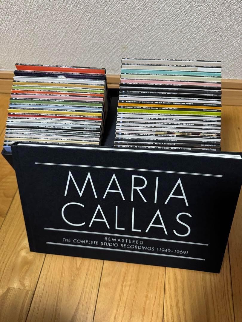 MARIA CALLAS 完全スタジオ録音 CDボックスセット