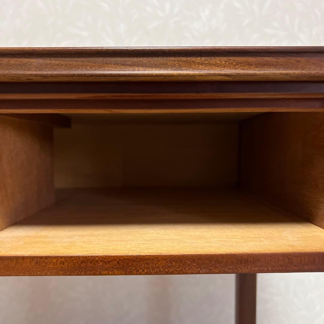 木製 アンティーク調 ワゴン キッチンワゴン　サイドワゴン キャスター レトロ