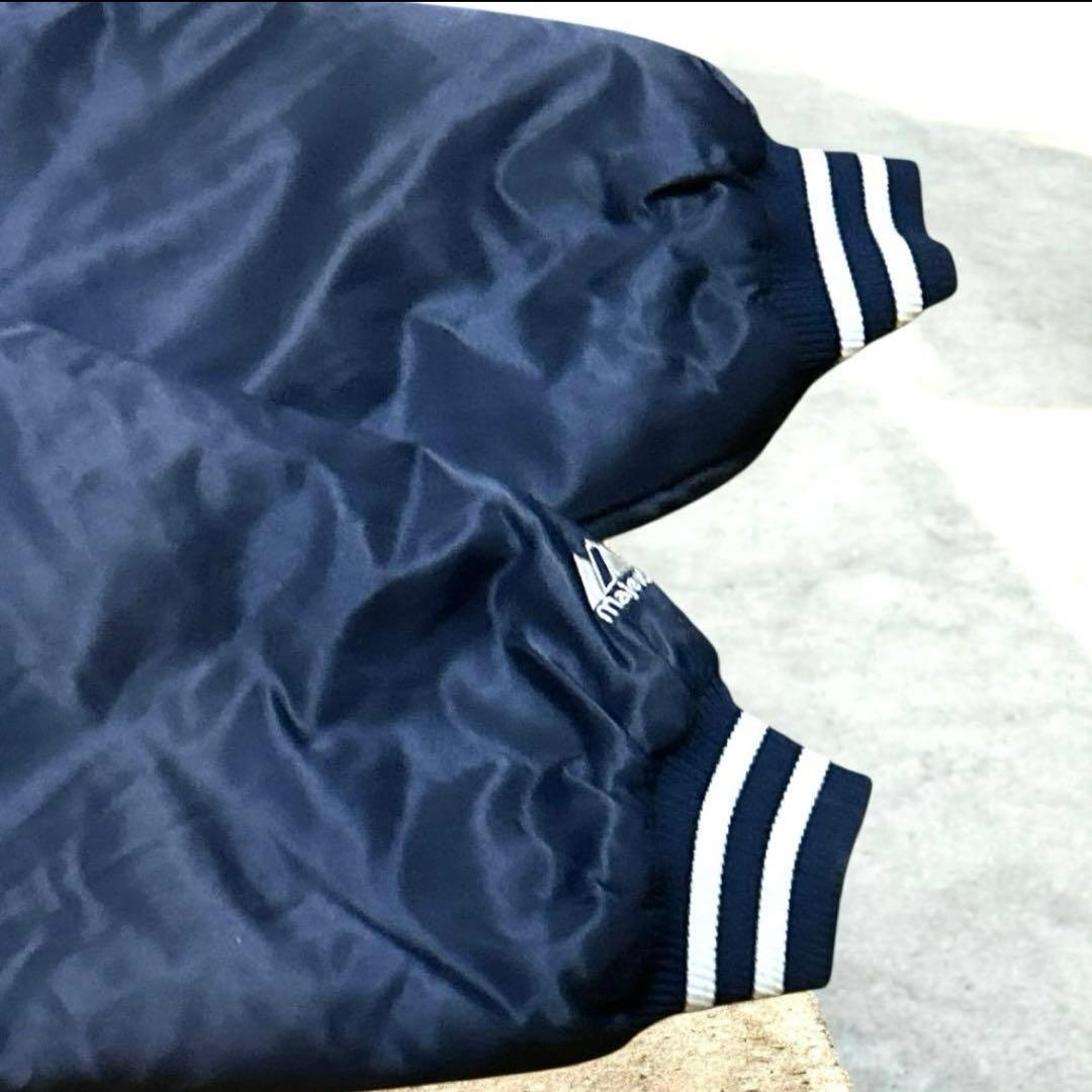 【Majestic】 90s NY ヤンキース スタジャン ワッペン 刺繍