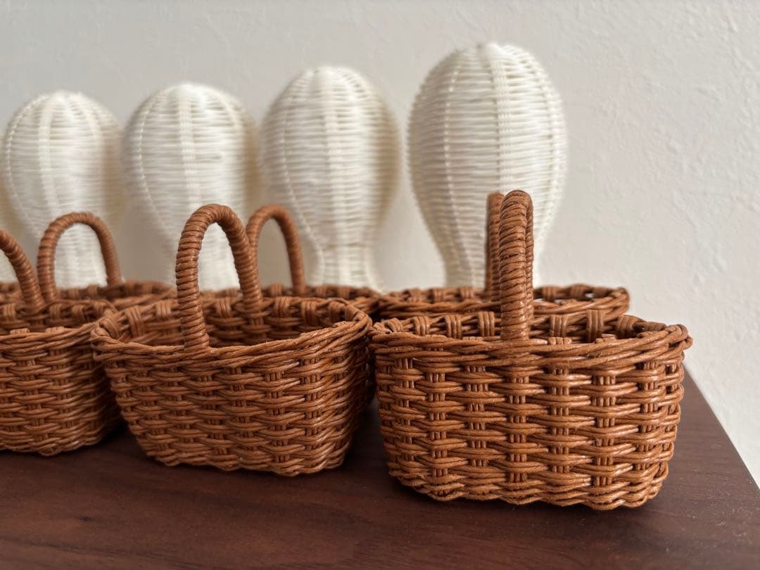 さくら様ご確認ページです。クラフトバンドミニバスケット、ミニ帽子スタンド