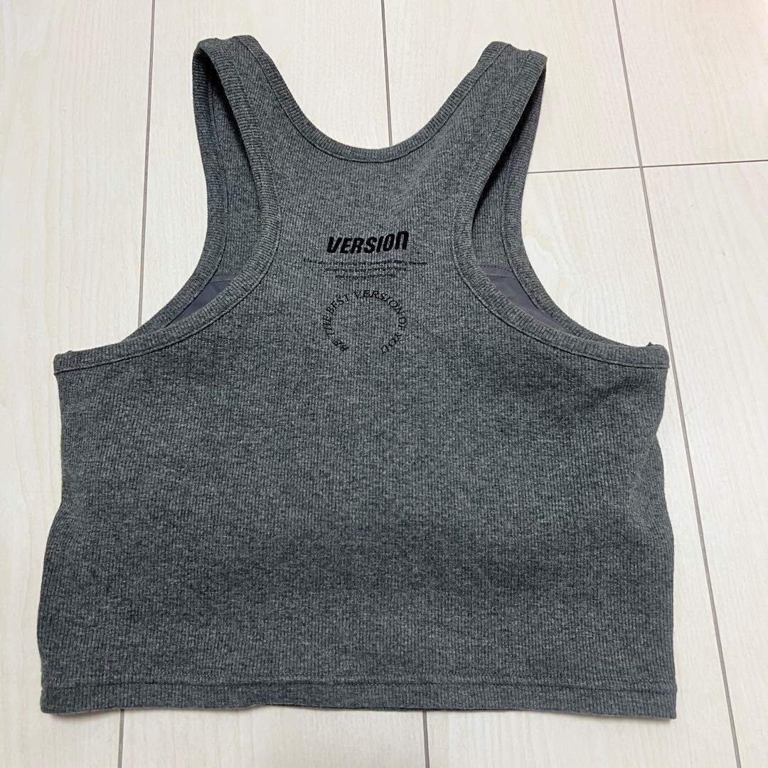 VERSION OF YOU タンクブラトップ