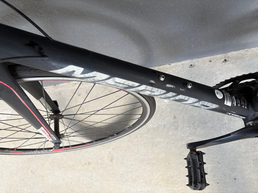 MERIDA ロードバイク ブラック/レッド SCULTURA 400 付属品多