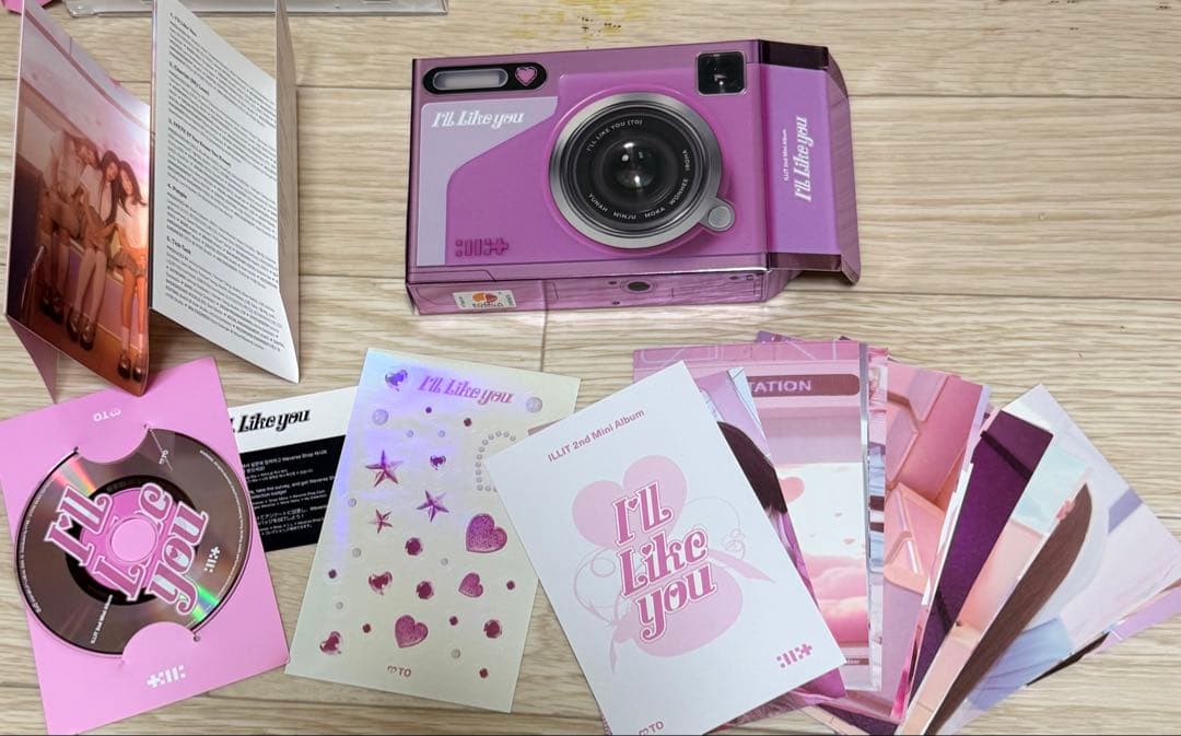 モカ　アルバム　トレカ　illit アイリット