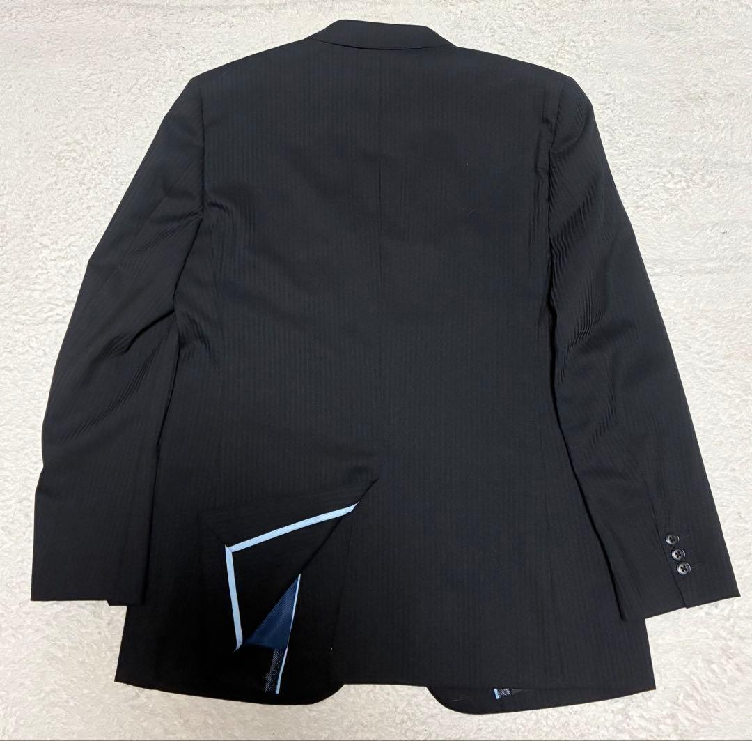 【美品】m.f editorial ウォッシャブルスーツ 3ピース スーツAB6