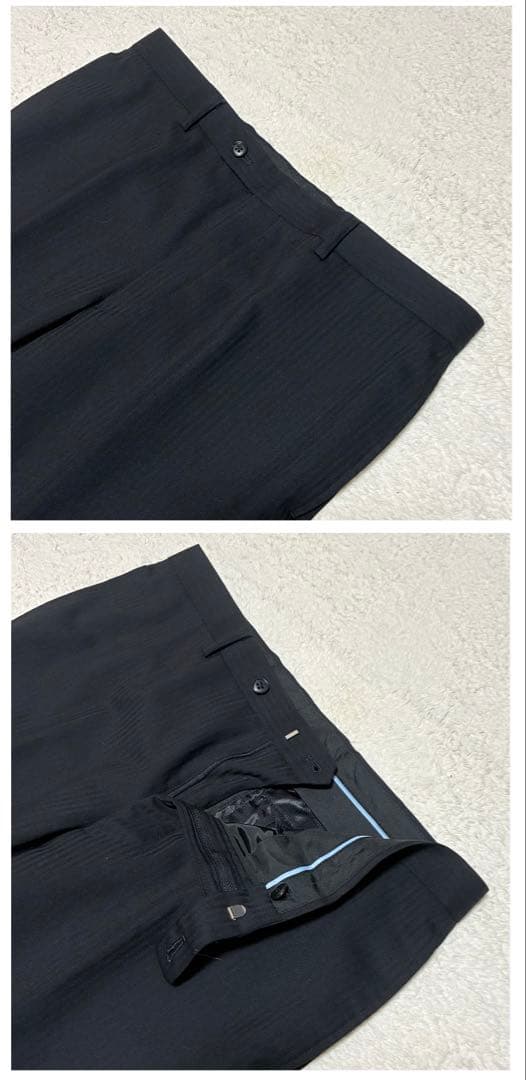 【美品】m.f editorial ウォッシャブルスーツ 3ピース スーツAB6