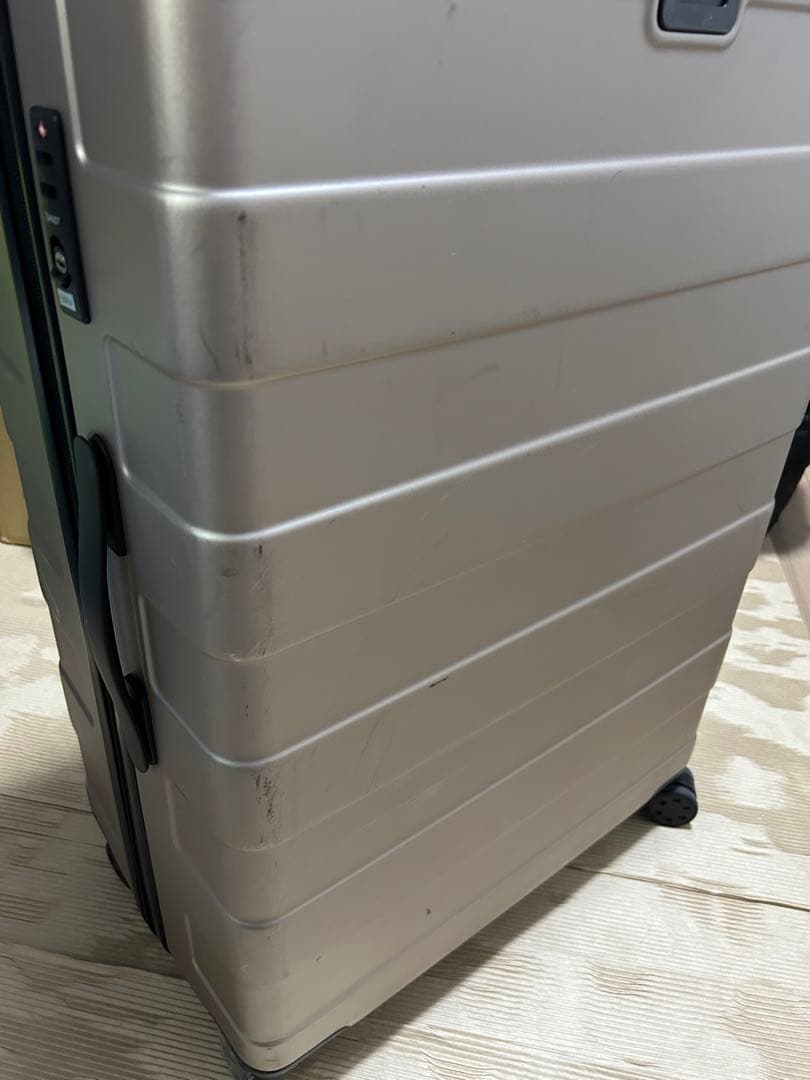 無印良品　ハードキャリーケース（１０５Ｌ）　ベージュ