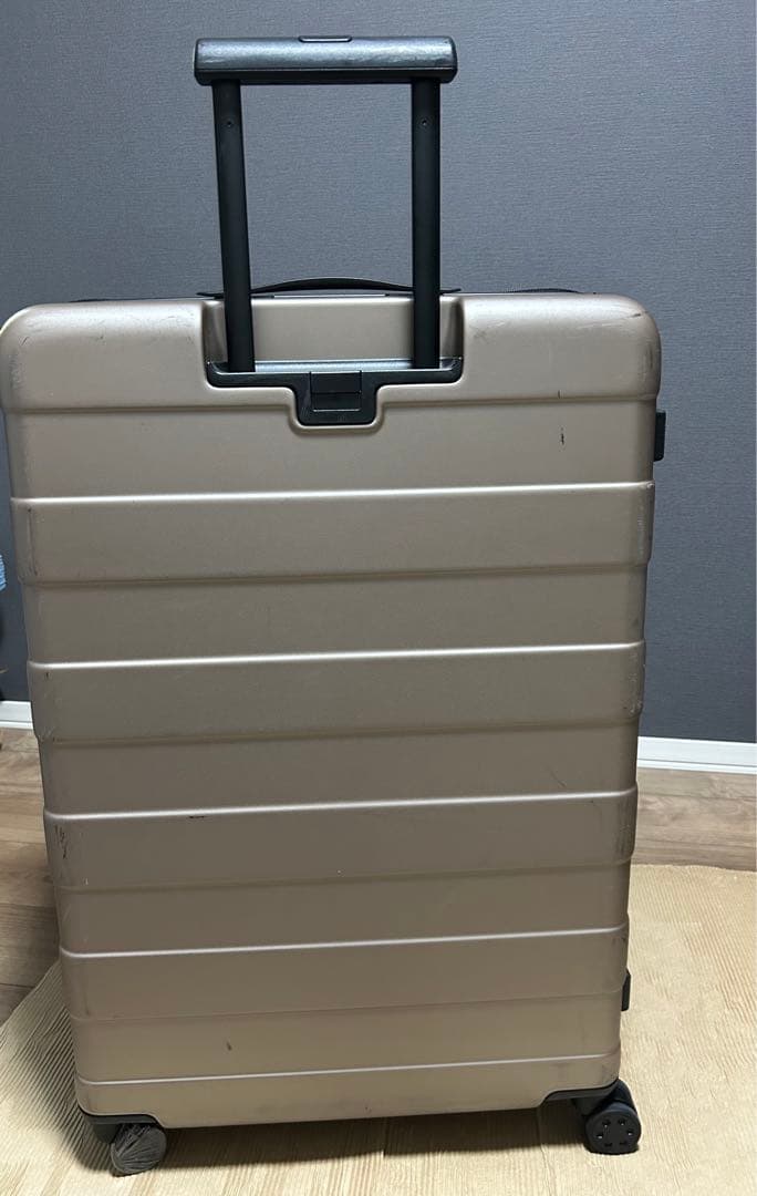 無印良品　ハードキャリーケース（１０５Ｌ）　ベージュ