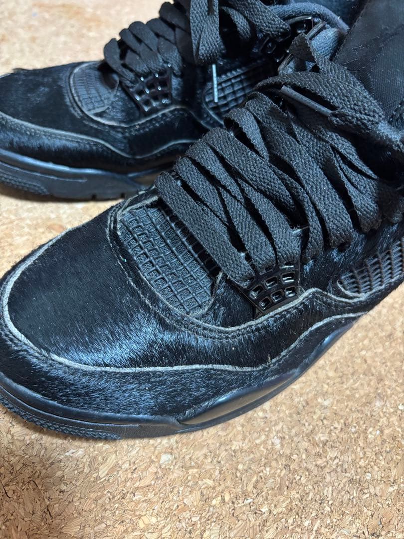 エア ジョーダン4 オリビアキム　ブラックキャット