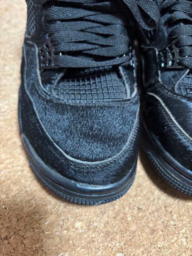 エア ジョーダン4 オリビアキム　ブラックキャット