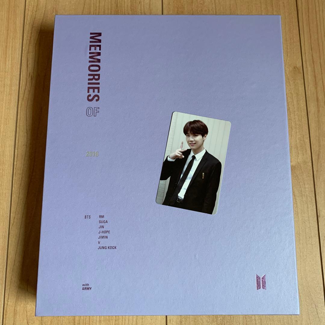 BTS MEMORIES OF 2018 DVD 日本語字幕トレカ ユンギ付き