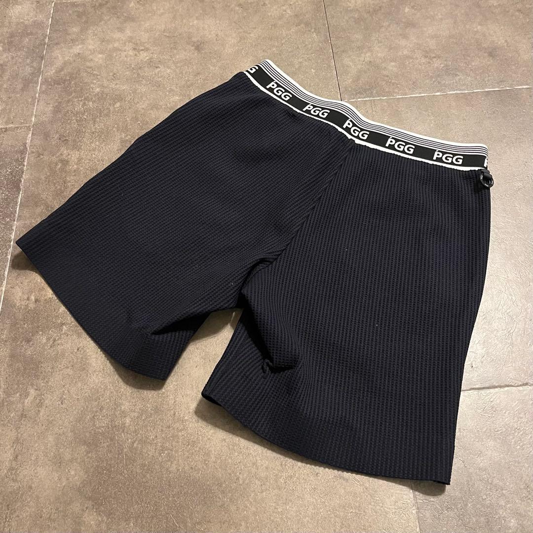新品 パーリーゲイツ PGG ワッフル ショートパンツ ハーフパンツ