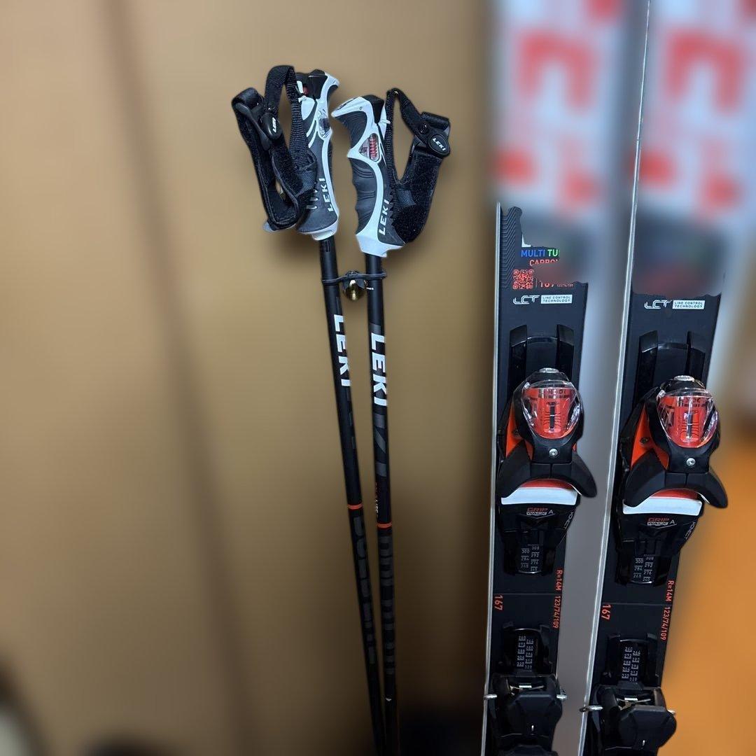 スキーセットロシニョール板167センチ➕ストック