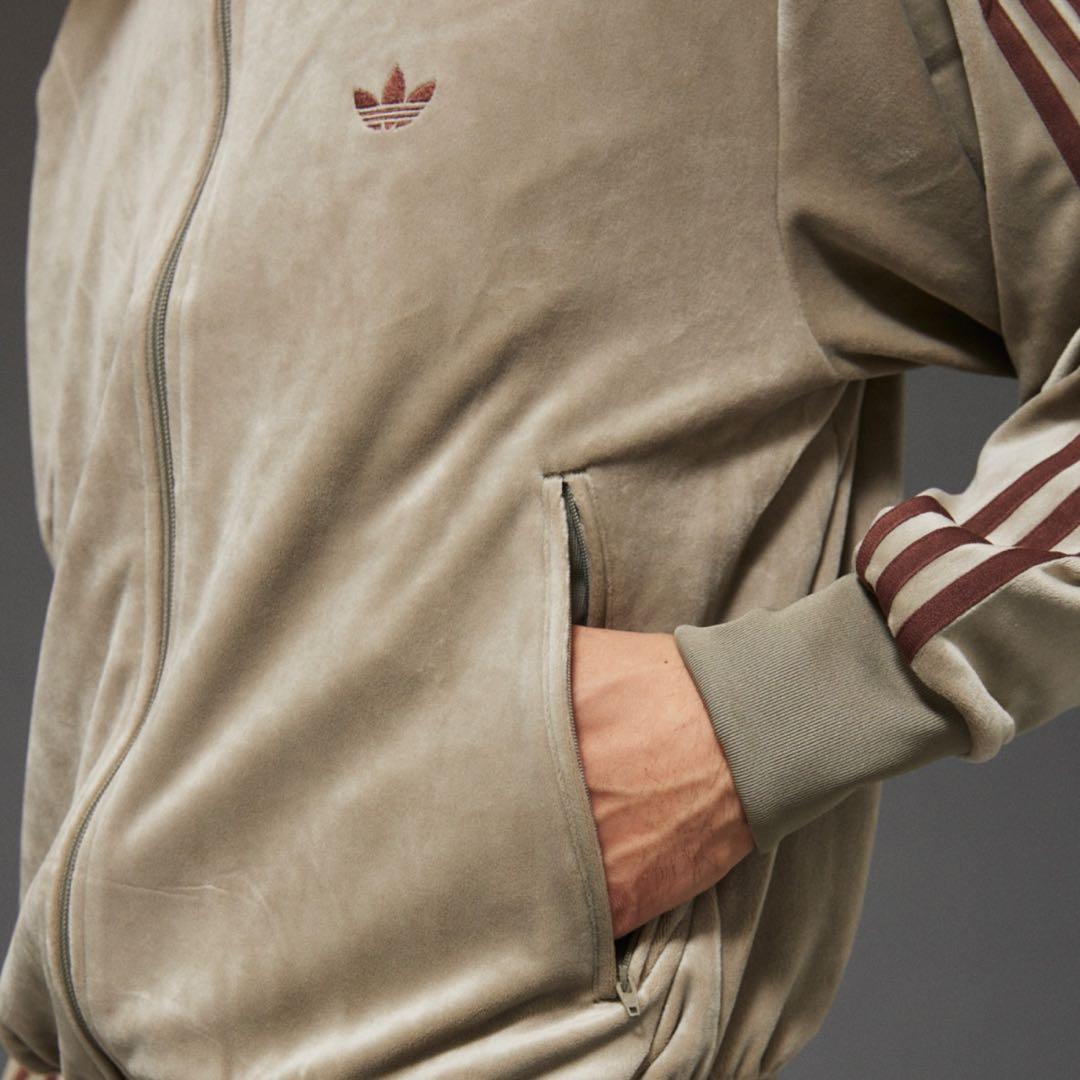 新品S⭐️adidas × ジャーナルスタンダード ベロア トラックトップ