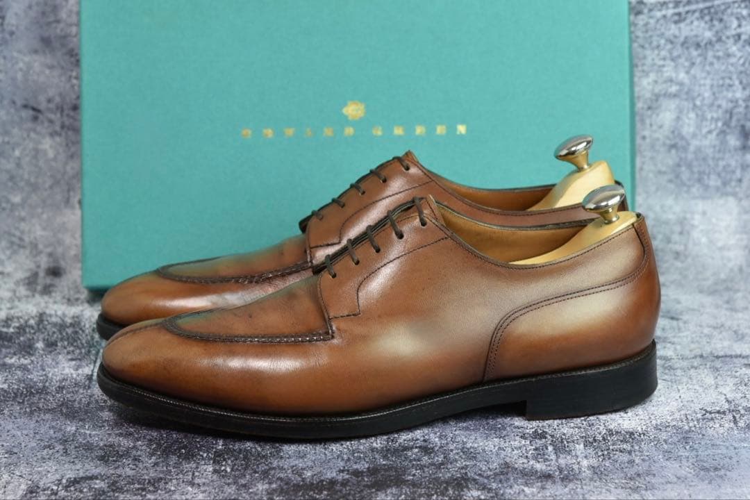 エドワードグリーン　ドーバー　 9.5E　606ラスト　箱・シュークロス・冊子付