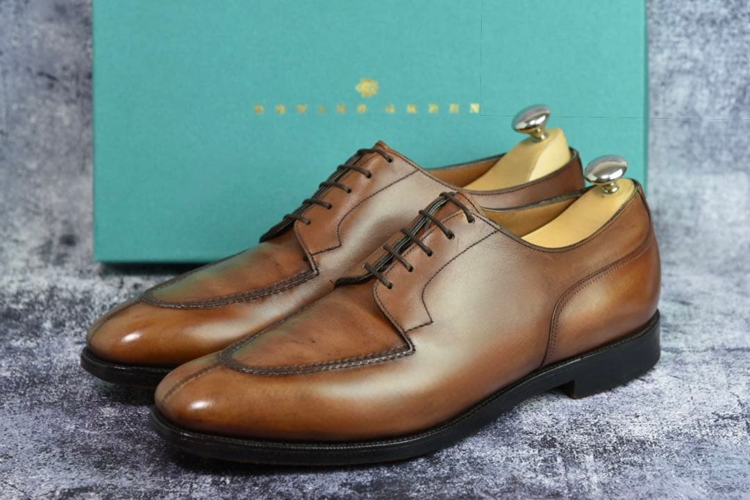 エドワードグリーン　ドーバー　 9.5E　606ラスト　箱・シュークロス・冊子付