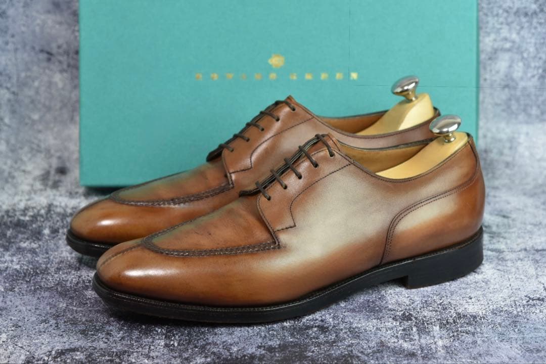 エドワードグリーン　ドーバー　 9.5E　606ラスト　箱・シュークロス・冊子付