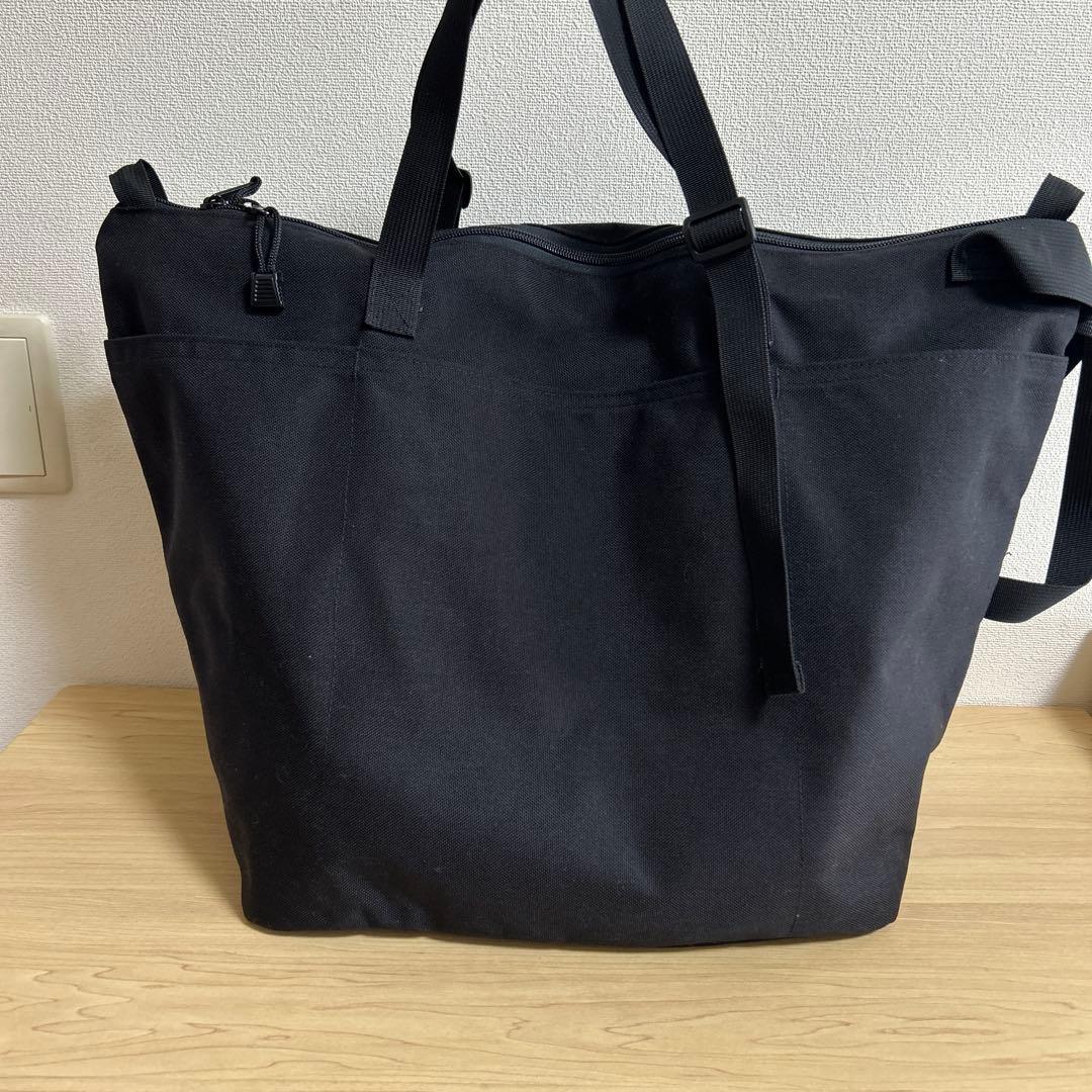 BIP 2way バッグ　ポーチ付き　黒　数回使用の美品バッグインプログレス