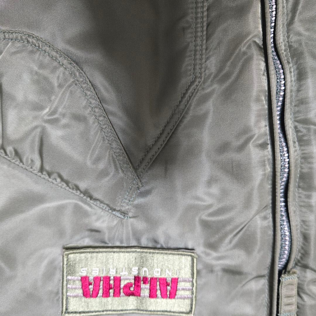 ALPHA CWU-45P ミリタリージャケット M グレー