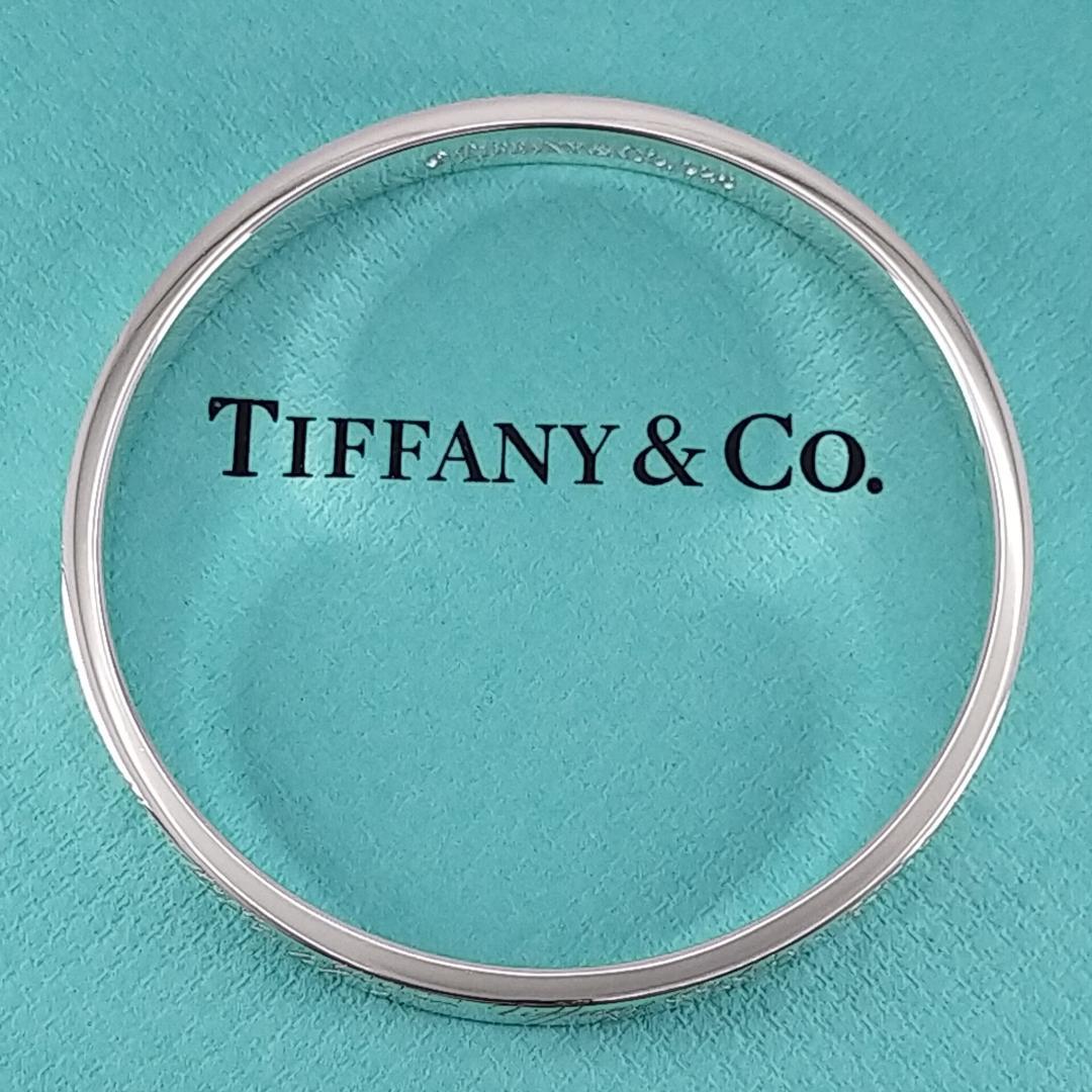 ★GWセール★【TIFFANY&Co.】ニューヨークノーツ　バングル　1667