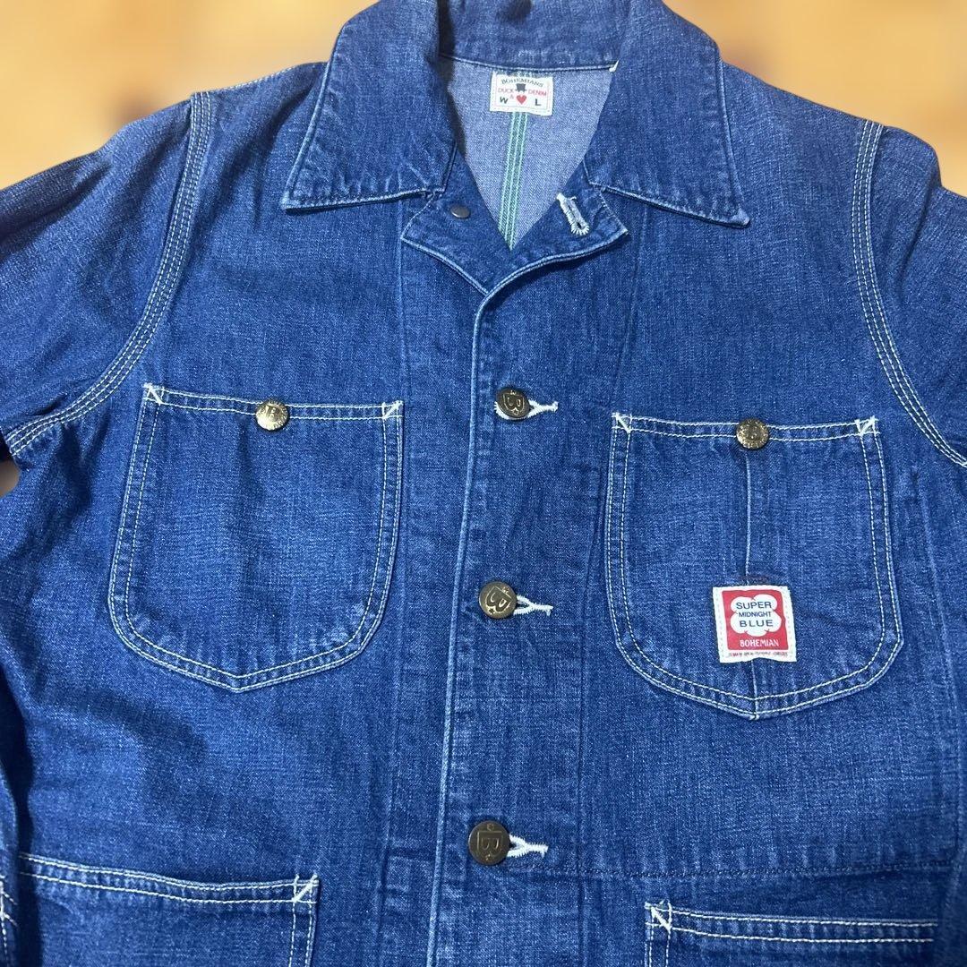 BOHEMIANSデニムカバーオール XSサイズボヘミアンズ