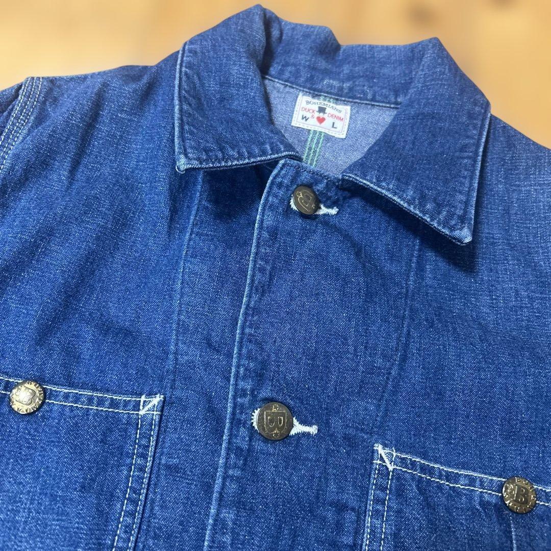BOHEMIANSデニムカバーオール XSサイズボヘミアンズ