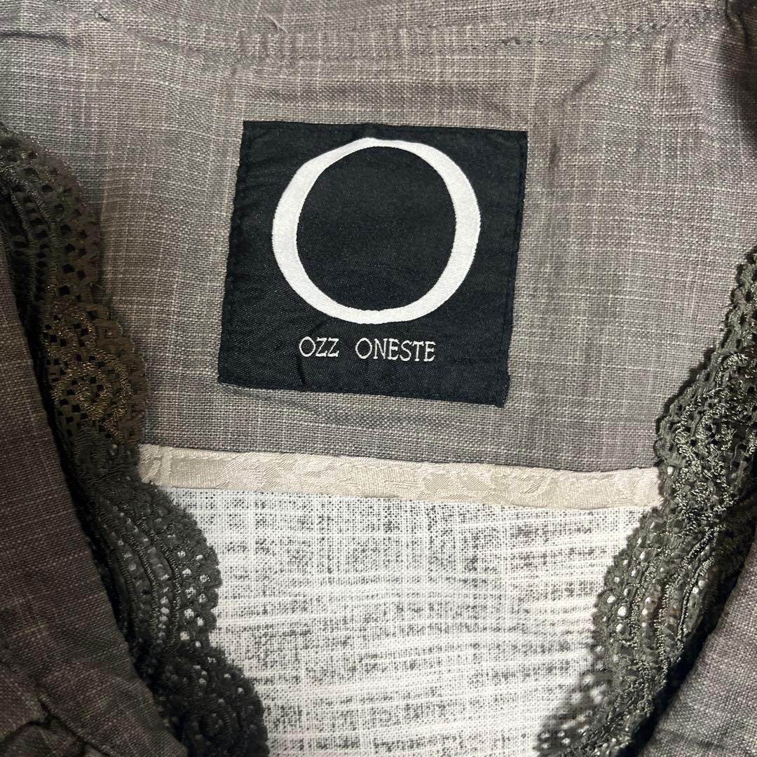 OZZ ONESTE グレー フリル ジャケット フェアリーグランジ y2k