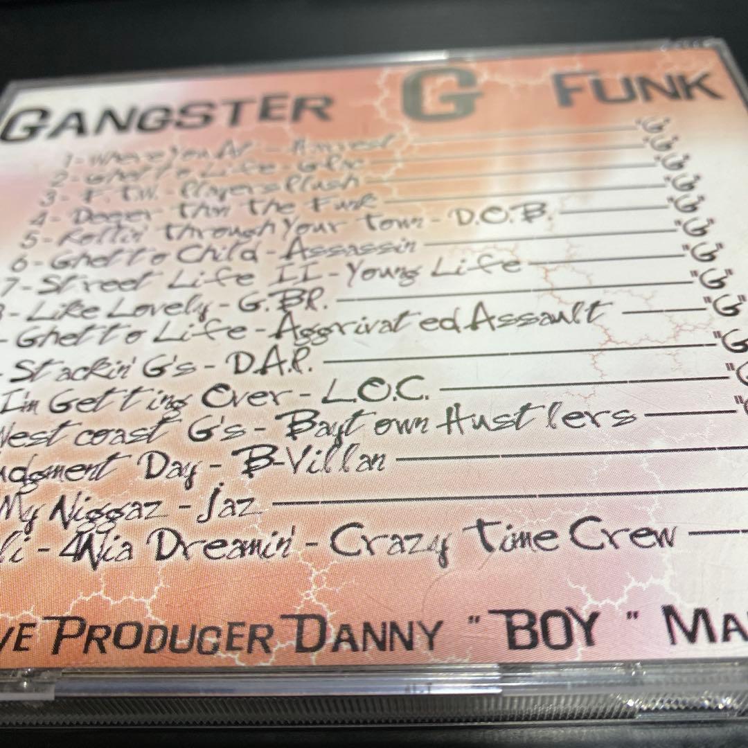 洋楽 DANNY BOY PRESENTS/GANGSTER G-FUNK/G-RAP