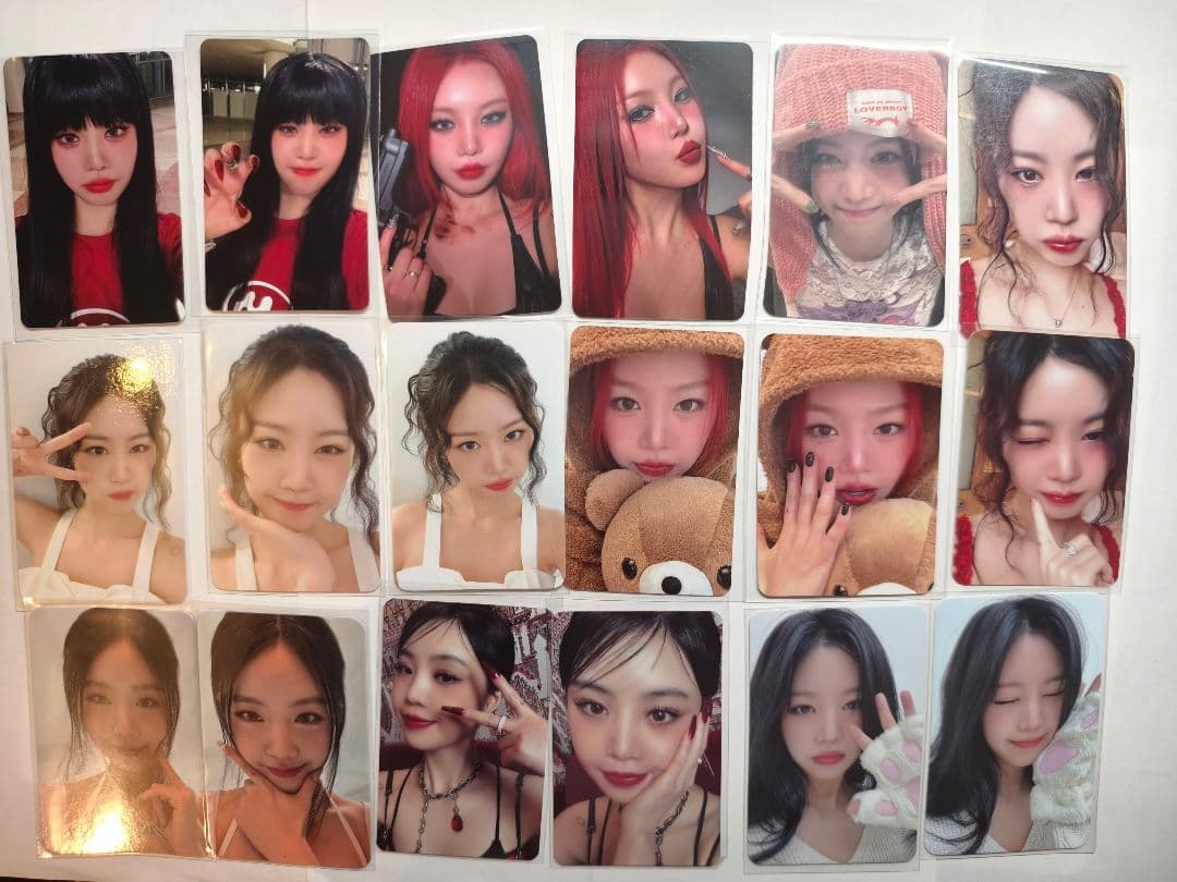 soojin スジン BADITUDE RIZZ 特典 トレカ　48枚セット