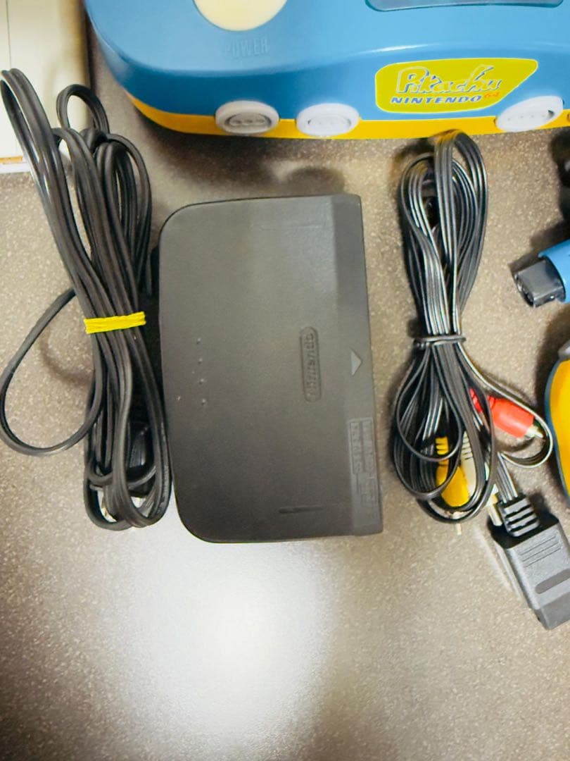 NINTENDO 64 PIKACHU ブルー ピカチュウ バージョン