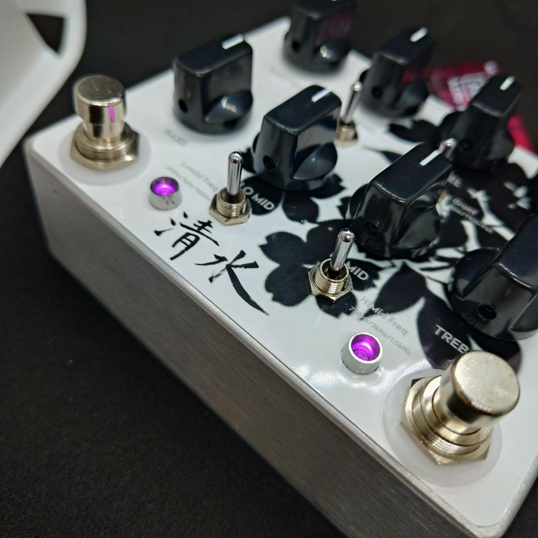 【清水は】【ハンドメイドエフェクター】B7k ultra風プリアンプ