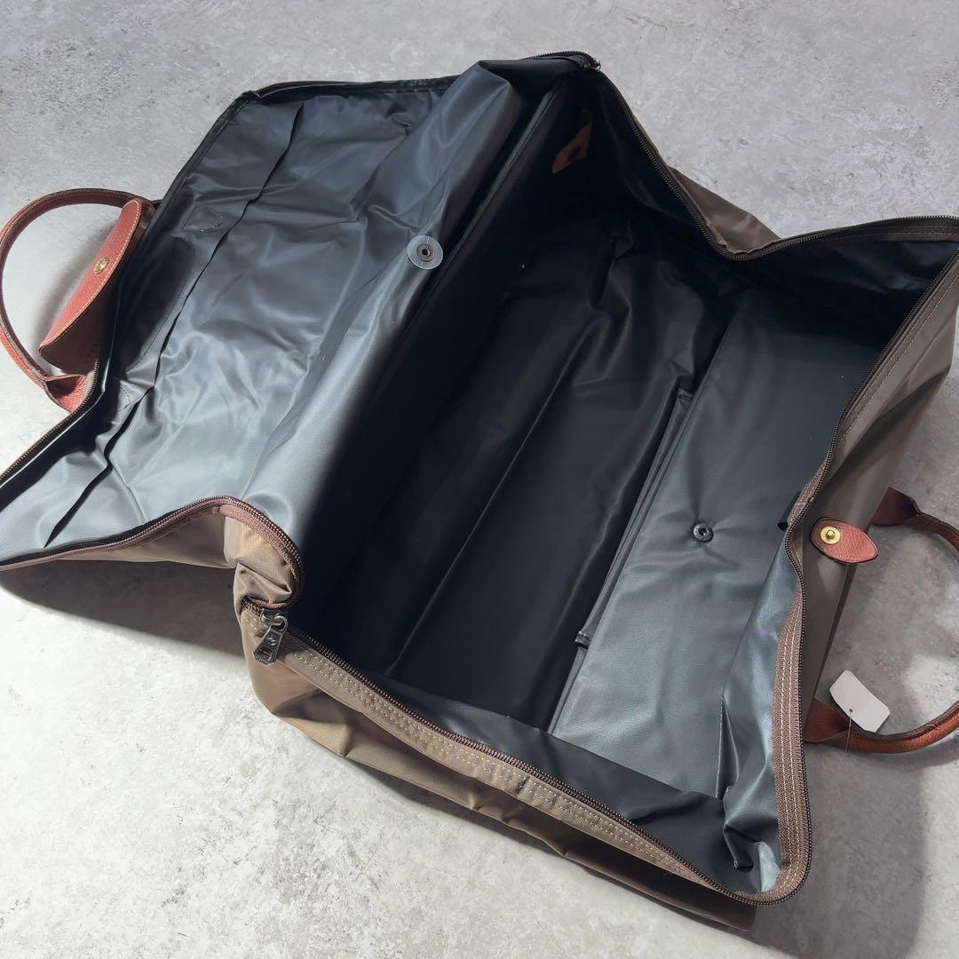 レア　LONGCHAMPロンシャン 折りたたみトランク スーツケース 旅行バッグ