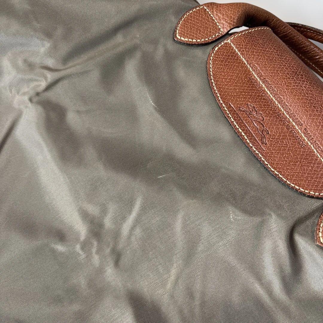 レア　LONGCHAMPロンシャン 折りたたみトランク スーツケース 旅行バッグ