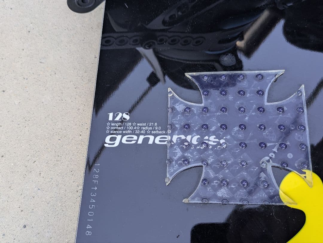 キッズ用 スノボード ブーツビンディング付3点セット 128cm