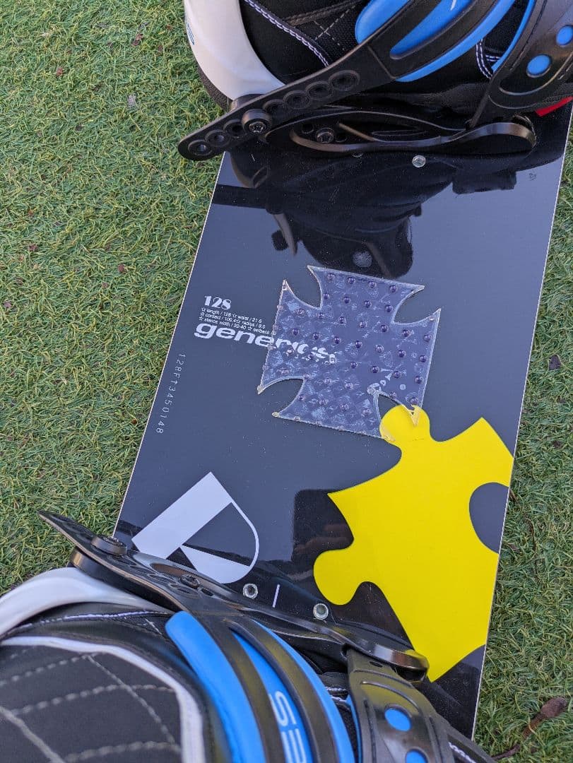 キッズ用 スノボード ブーツビンディング付3点セット 128cm