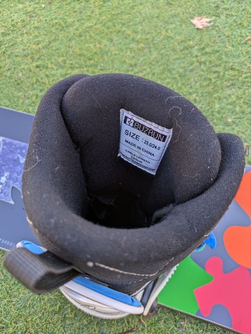 キッズ用 スノボード ブーツビンディング付3点セット 128cm