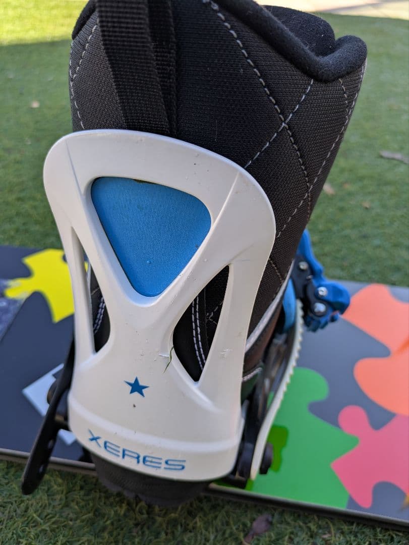 キッズ用 スノボード ブーツビンディング付3点セット 128cm