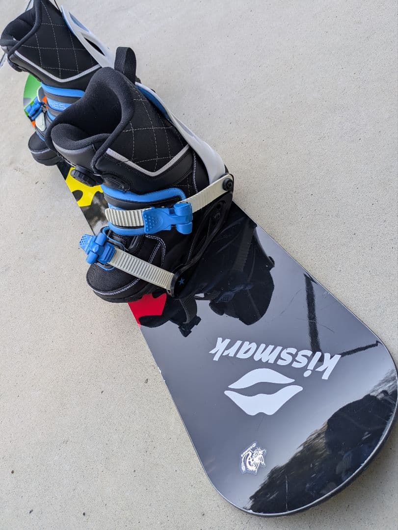 キッズ用 スノボード ブーツビンディング付3点セット 128cm