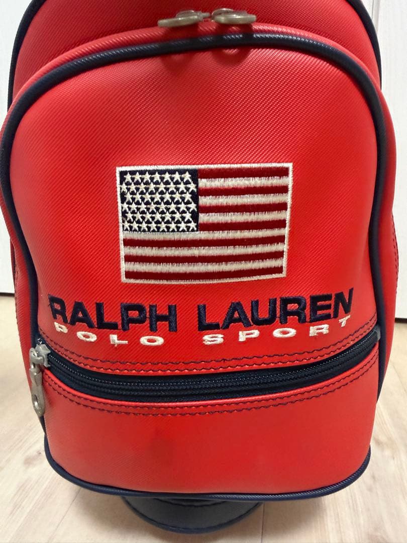 【送料無料】☆希少 ラルフローレン ポロ スポーツ キャディバッグ カート