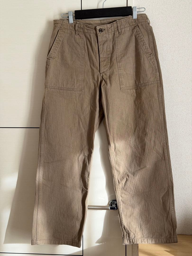 WAREHOUSE Lot 1086 ヘリンボーン　ミリタリーパンツ