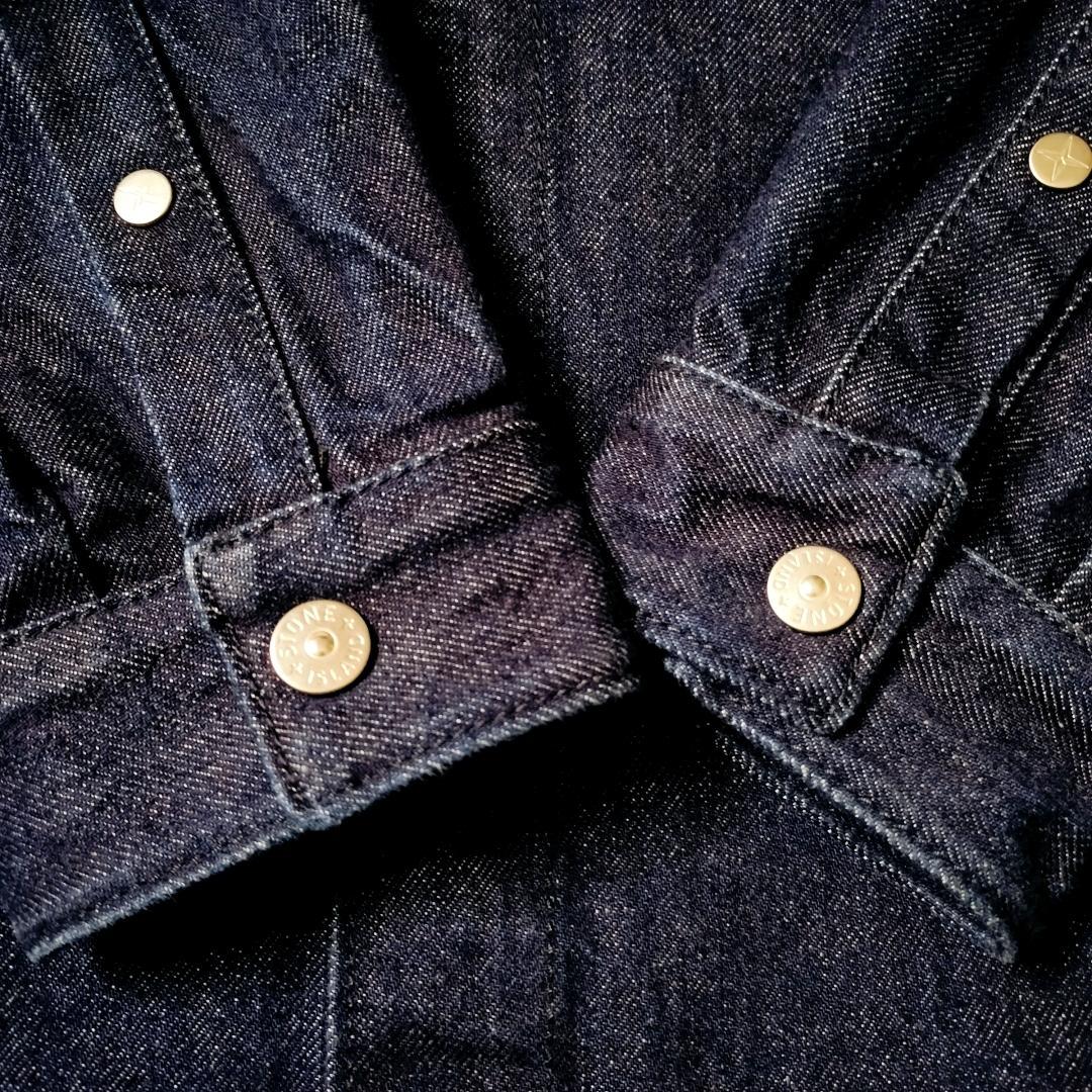 ストーンアイランド 25AW シャツジャケット Denim Research S