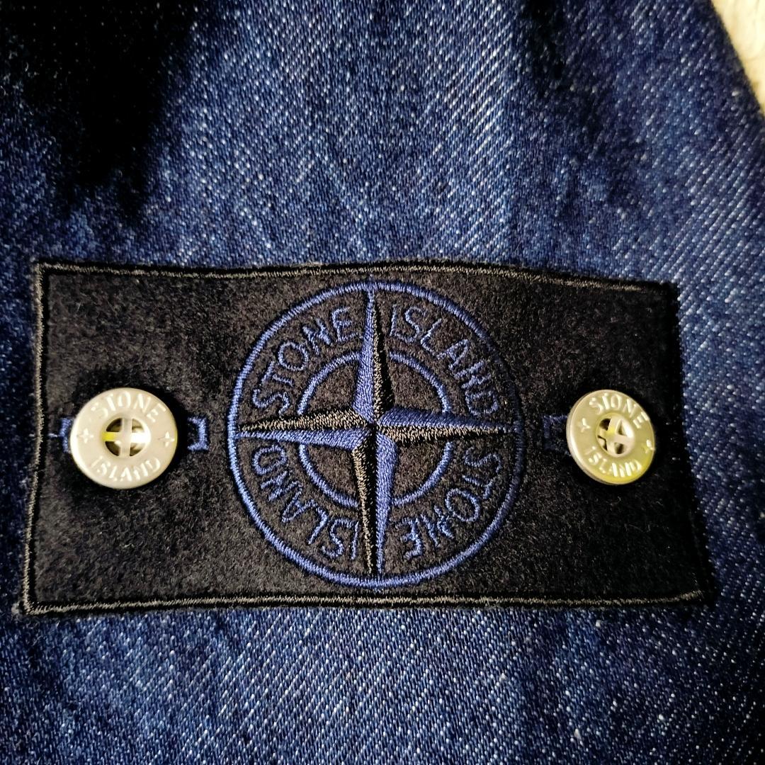 ストーンアイランド 25AW シャツジャケット Denim Research S