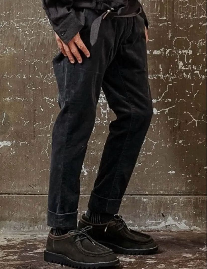 パンツ EGO TRIPPING WIDE FOLDBACK TROUSERS(CH)