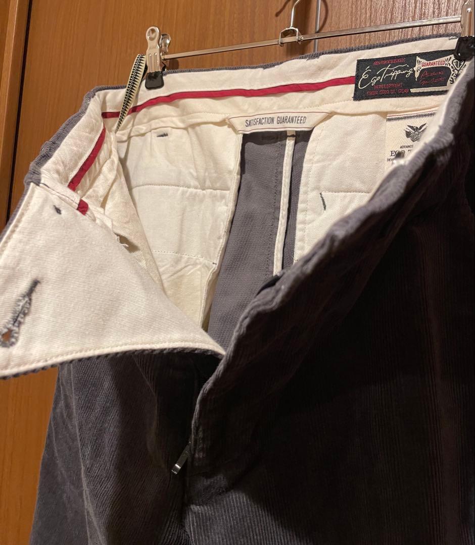 パンツ EGO TRIPPING WIDE FOLDBACK TROUSERS(CH)