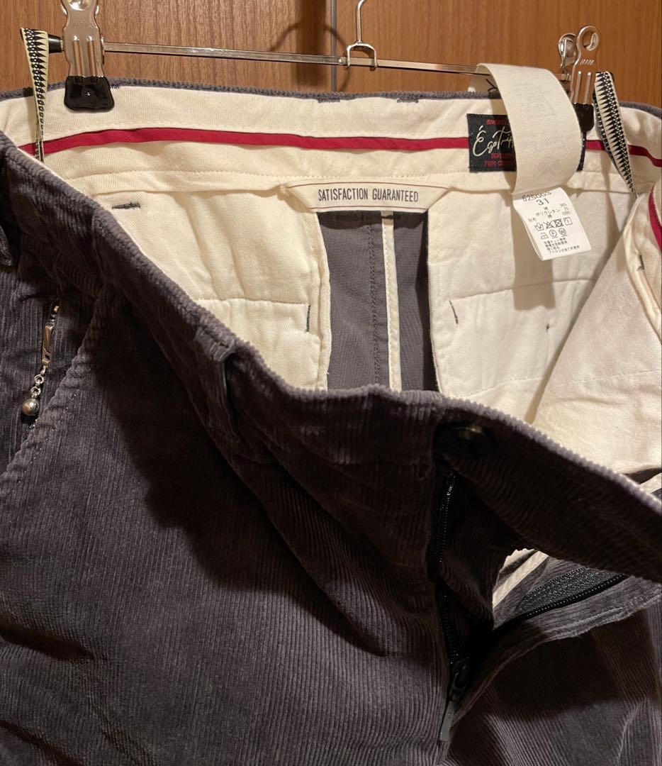 パンツ EGO TRIPPING WIDE FOLDBACK TROUSERS(CH)