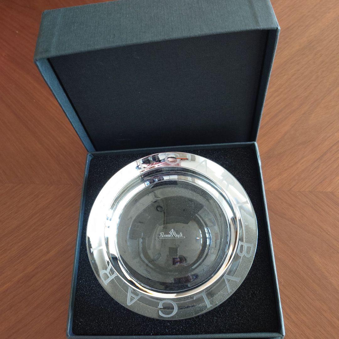 BVLGARI クリスタル灰皿