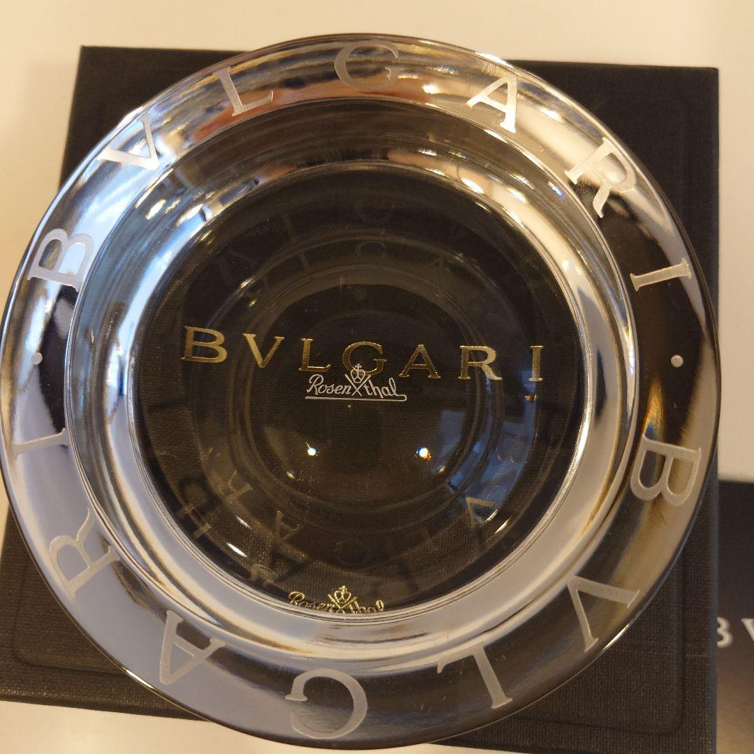 BVLGARI クリスタル灰皿