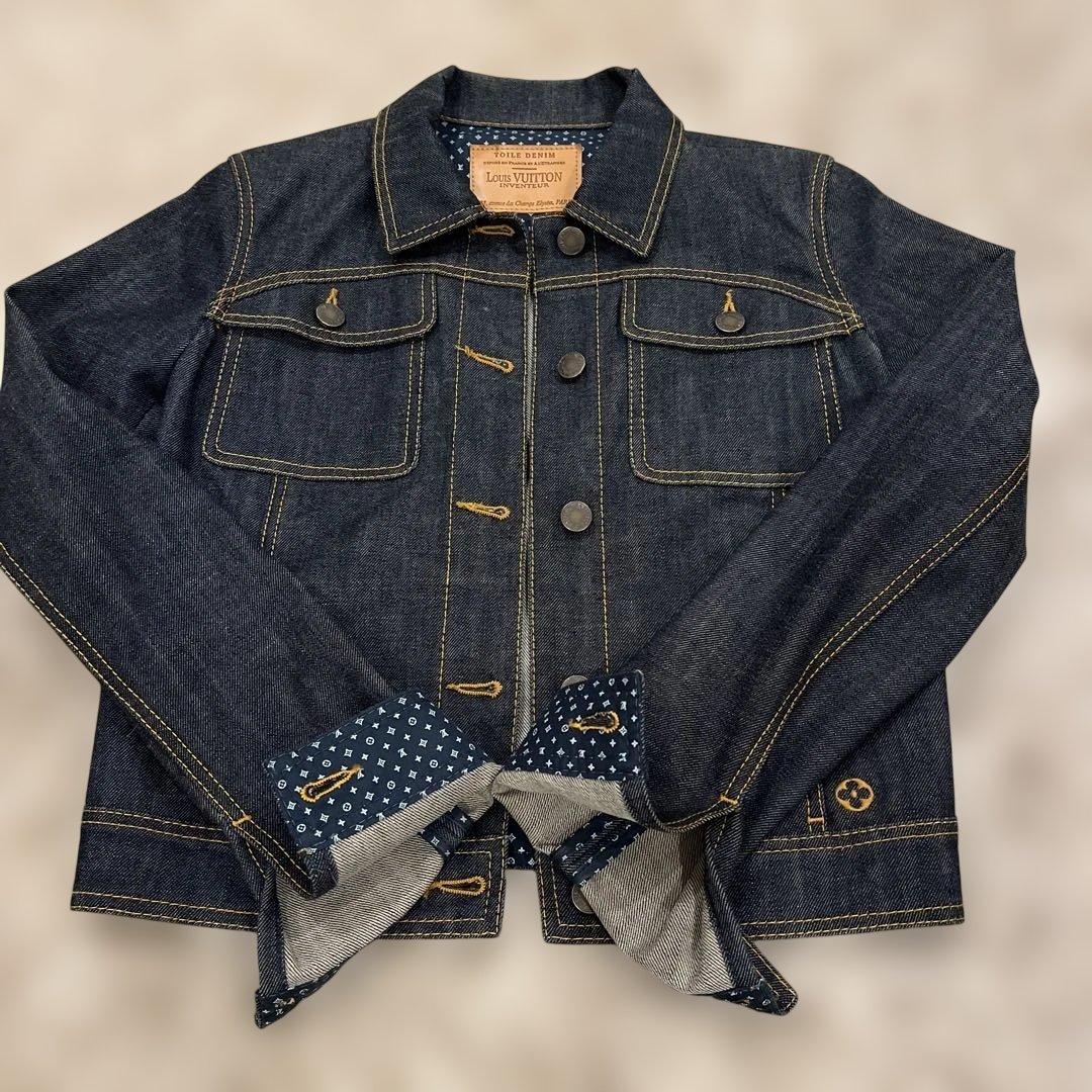 Louis Vuitton ダークデニムジャケット　Gジャン