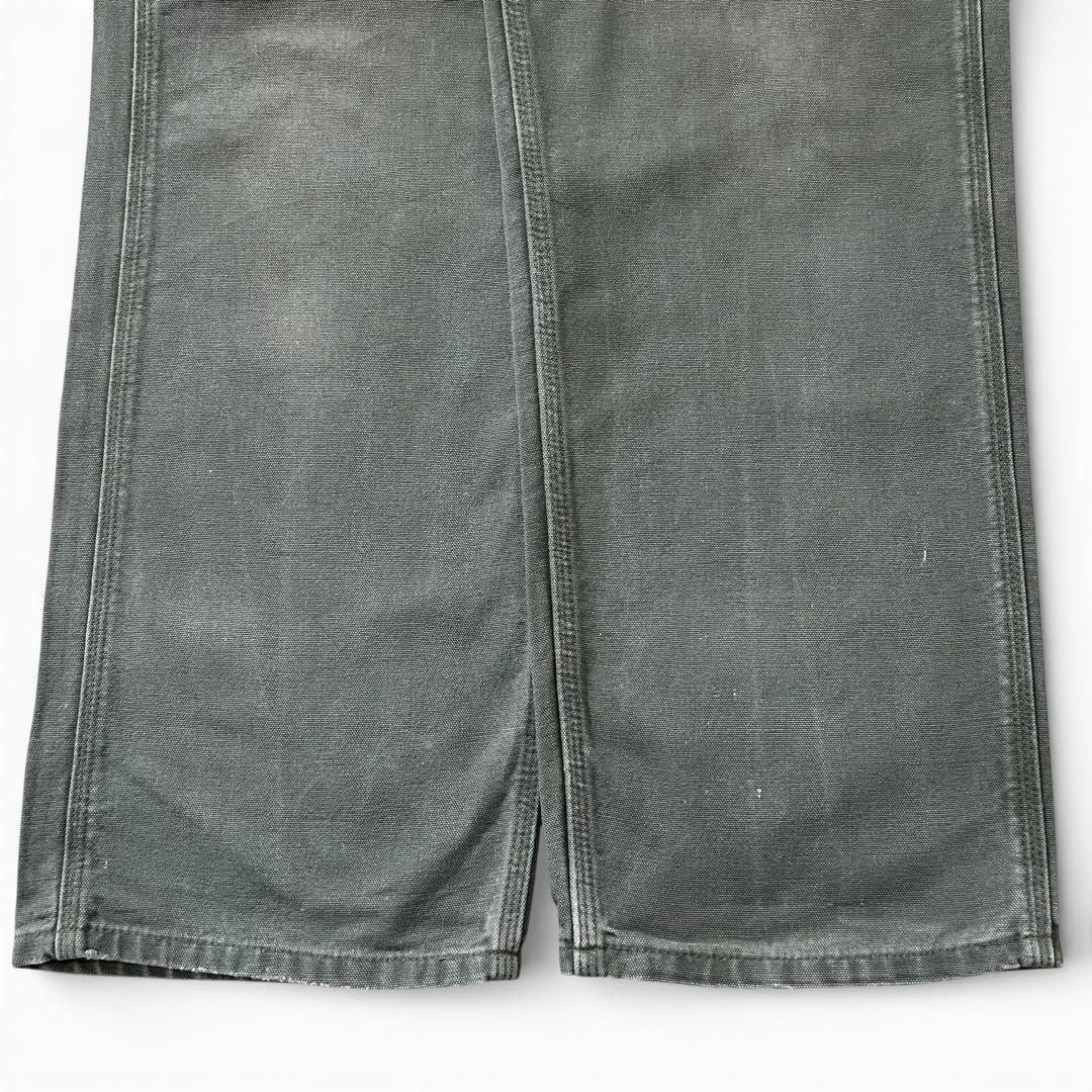 希少 MOS カーハート B11 モスグリーン W32 ダック ペインターパンツ