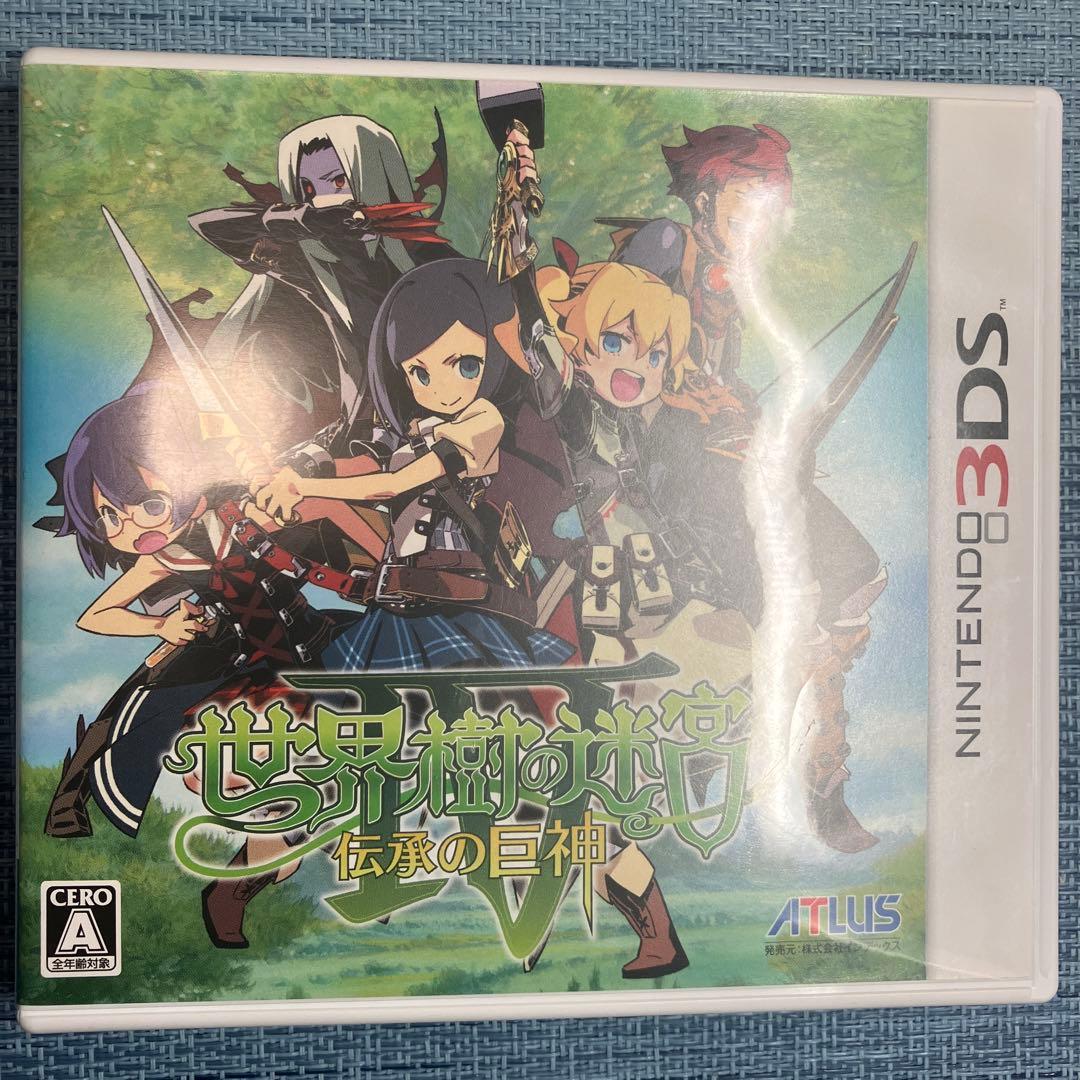 3DS 世界樹の迷宮 世界樹と不思議のダンジョン シリーズ6本