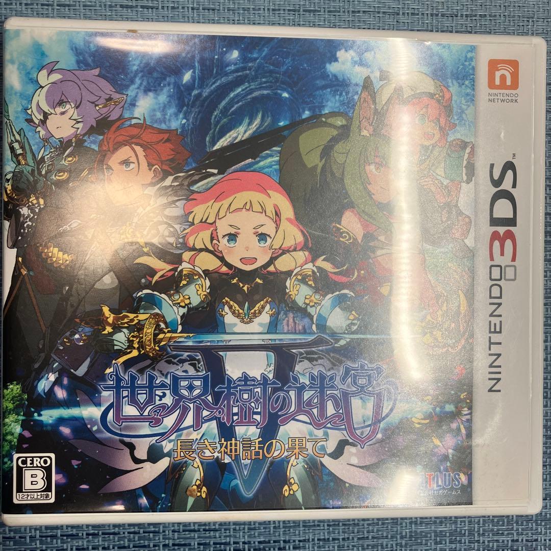 3DS 世界樹の迷宮 世界樹と不思議のダンジョン シリーズ6本